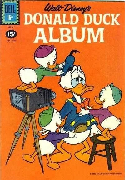 Cover of Walt Disney's Donald Duck Album