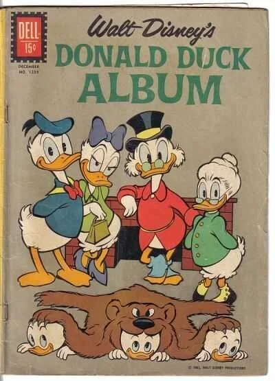 Cover of Walt Disney's Donald Duck Album