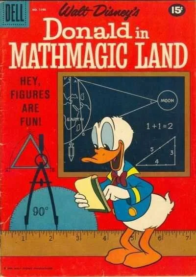 Cover of Walt Disney's Donald in Mathmagic Land
