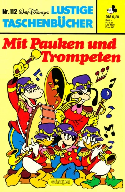 Cover of Mit Pauken und Trompeten