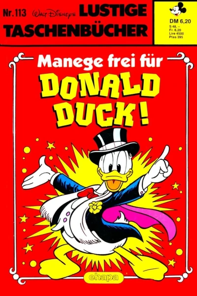 Cover of Manege frei für Donald Duck!