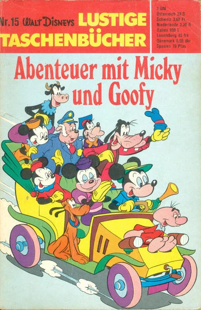 Cover of Abenteuer mit Micky und Goofy