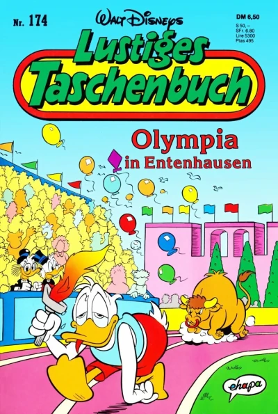Cover of Olympia in Entenhausen