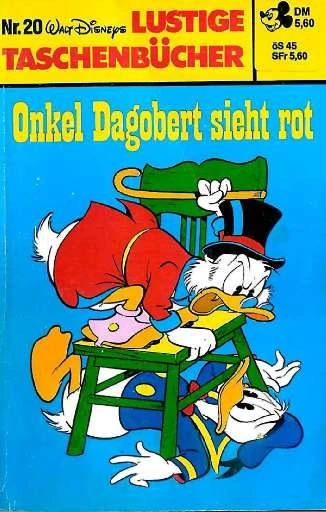 Cover of Onkel Dagobert sieht rot