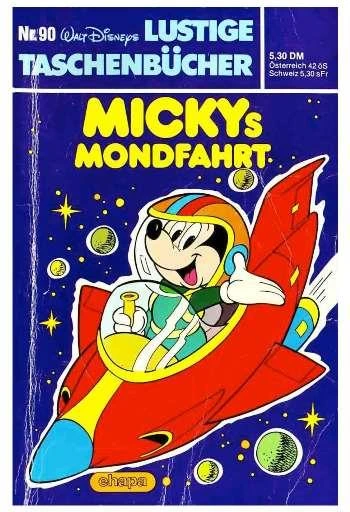 Cover of Mickys Mondfahrt