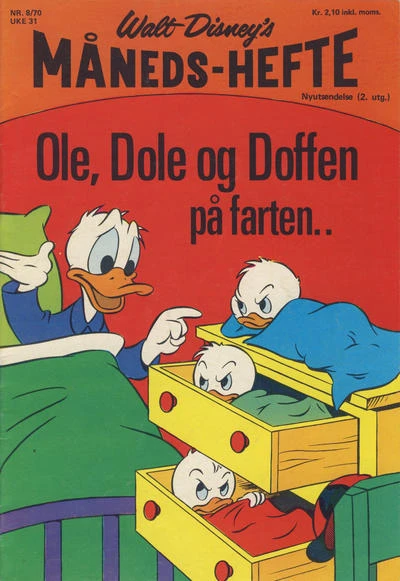 Cover of Ole, Dole og Doffen på farten ...