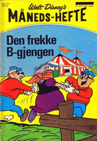 Cover of Den frekke B-Gjengen
