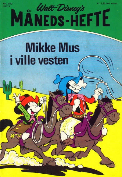 Cover of Mikke Mus i ville vesten