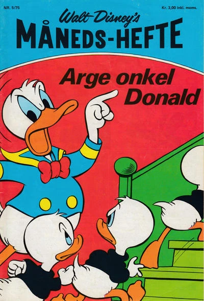 Cover of Arge onkel Donald