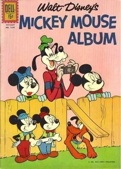 Cover of Walt Disney's Mickey Mouse Album