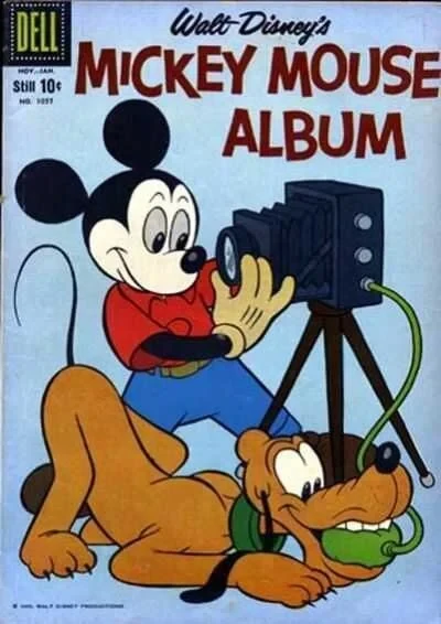 Cover of Walt DIsney's Mickey Mouse Album