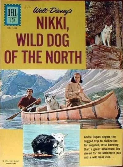Cover of Walt Disney's Nikki, Wild Dog of the North