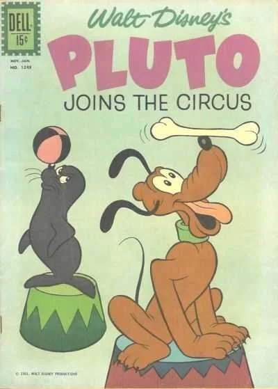 Cover of Walt Disney's Pluto Joins the Circus