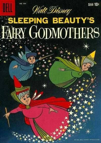 Cover of Walt Disney's Sleeping Beauty's Fairy Godmothers