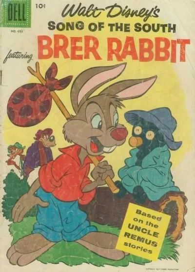 Cover of Walt Disney's Song of the South featuring Brer Rabbit