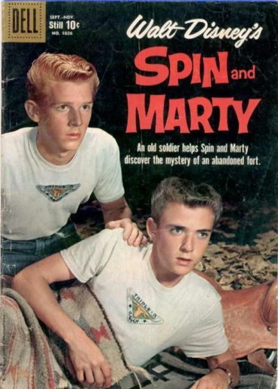 Cover of Walt Disney's Spin and Marty