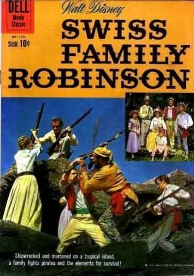 Cover of Walt Disney's Swiss Family Robinson