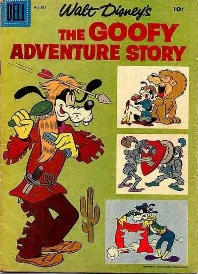 Cover of Walt Disney's The Goofy Adventure Story