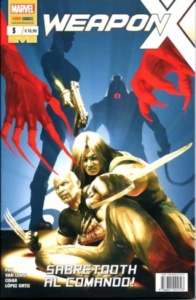 Cover of Sabretooth al comando!