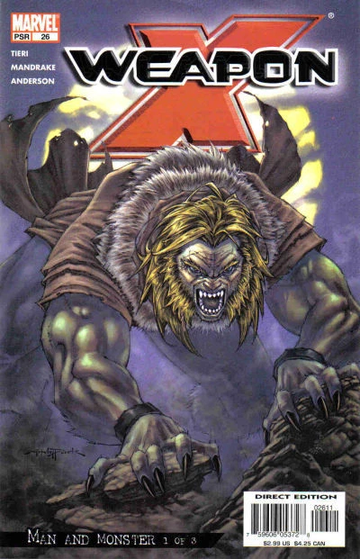 Cover of Man and Monster: 1 of 3