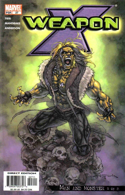 Cover of Man and Monster: 2 of 3