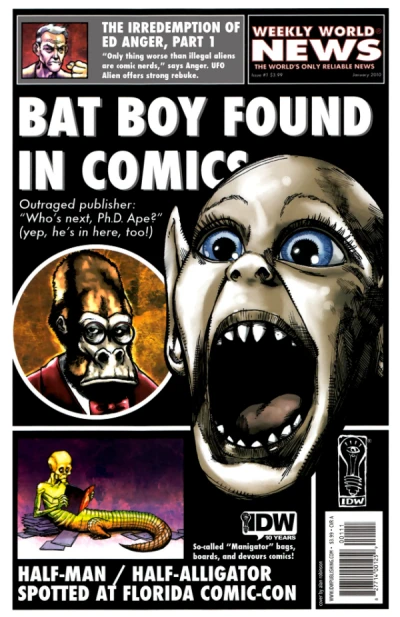 Cover of Bat Boy Found in Comics!