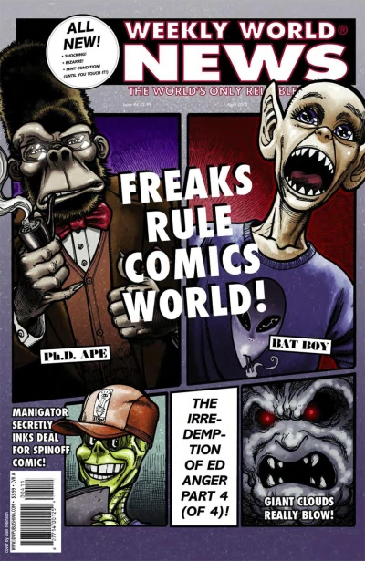 Cover of Freaks Rule Comics World!
