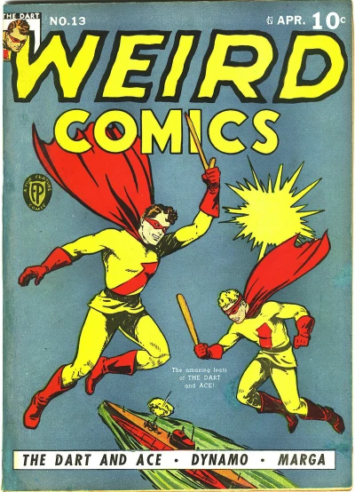 Cover of Weird Comics