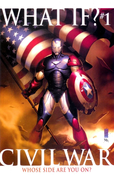 Cover of The Stranger; What If Captain America Led All The Heroes Against Registration?; What If Iron Man Lost The Civil War?;