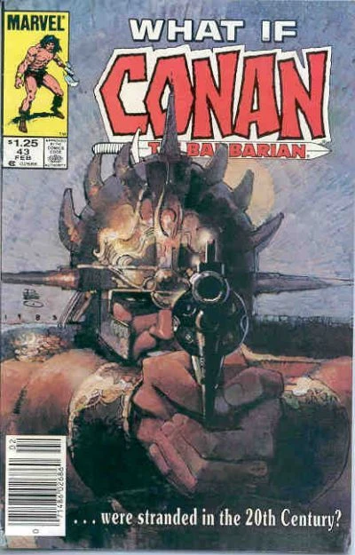 Cover of What if Conan the Barbarian were Stranded in the 20th Century?