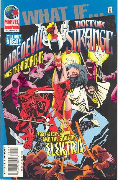 Cover of What if Daredevil was the Desciple of Doctor Strange?