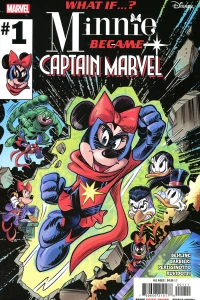 The Awesome Origin of Minnie Captain Marvel!"