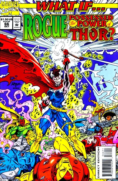 Cover of What If Rogue possessed the power of Thor?
