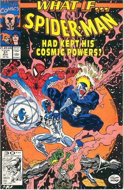 Cover of What if Spider-Man Had Kept His Cosmic Powers