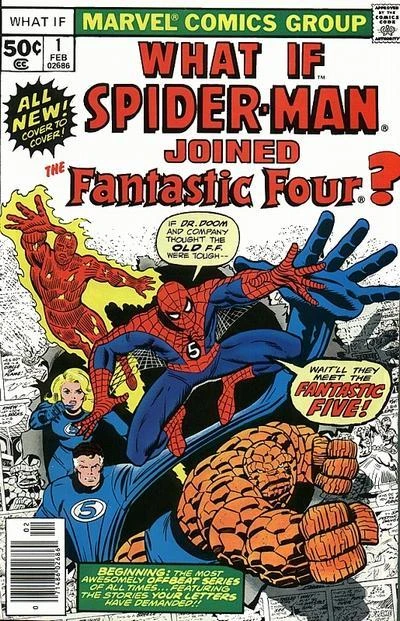 Cover of What if Spider-Man joined the Fantastic Four?