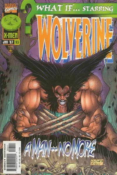 Cover of What If... Starring Wolverine - A Man No More