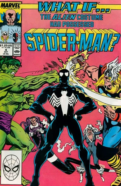 Cover of What If the Alien Costume Had Possessed Spider-Man?