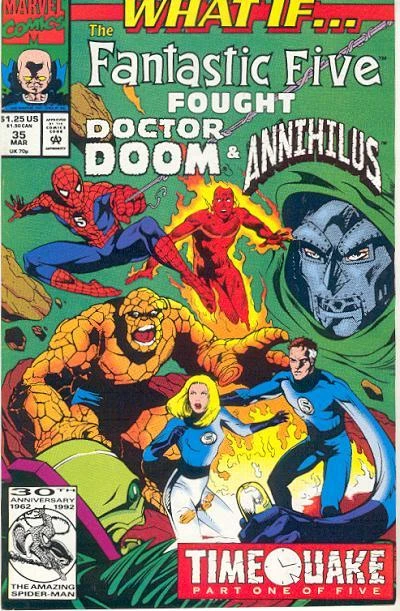 Cover of What if the Fantastic Five Invaded the Negative Zone?