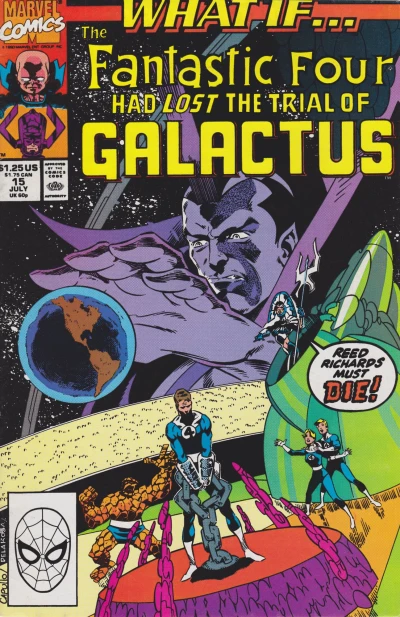 Cover of What if the Fantastic Four had Lost the Trial of Galactus
