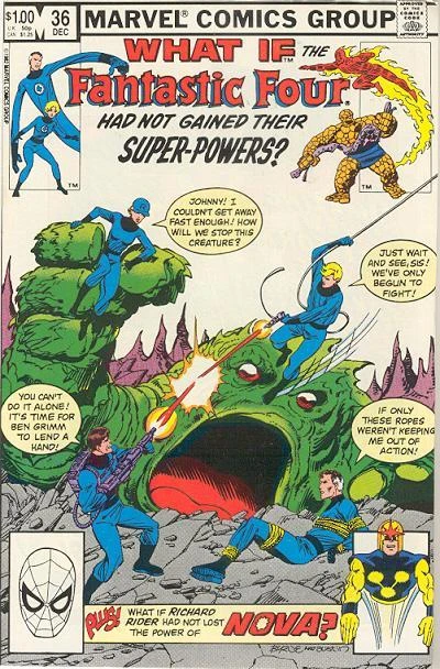 Cover of What If the Fantastic Four had not Gained Super-Powers?