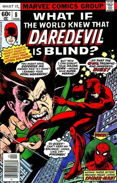 Cover of What If The World Knew That Daredevil Is Blind?