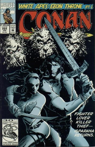 Cover of White Apes, Ebon Throne: Part 1