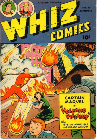 Cover of Whiz Comics