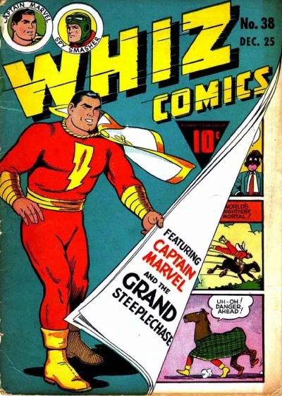 Cover of Captain Marvel and the Grand Steeplechase