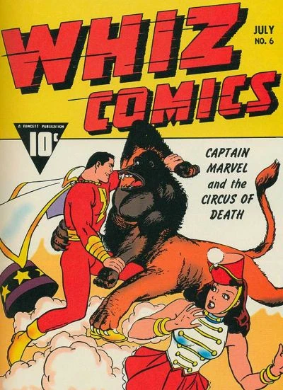 Cover of Captain Marvel and the Circus of Death