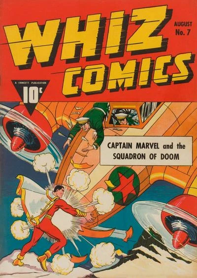 Cover of Captain Marvel and the Squadron of Doom