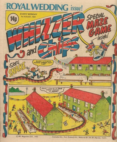 Cover of Royal Wedding Issue