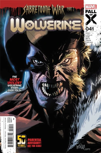 Cover of Sabretooth War, Part 1