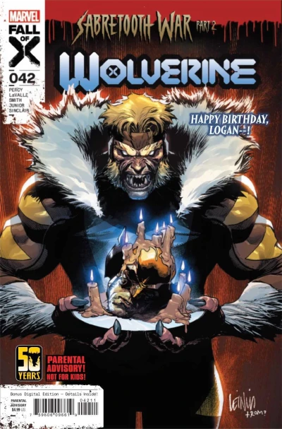 Cover of Sabretooth War, Part 2