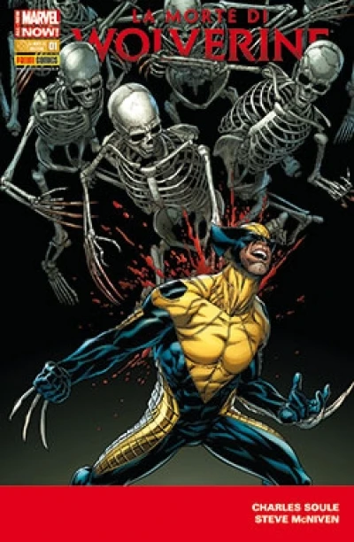 Cover of La morte di Wolverine prima parte: La fine; La morte di Wolverine seconda parte: Veleno